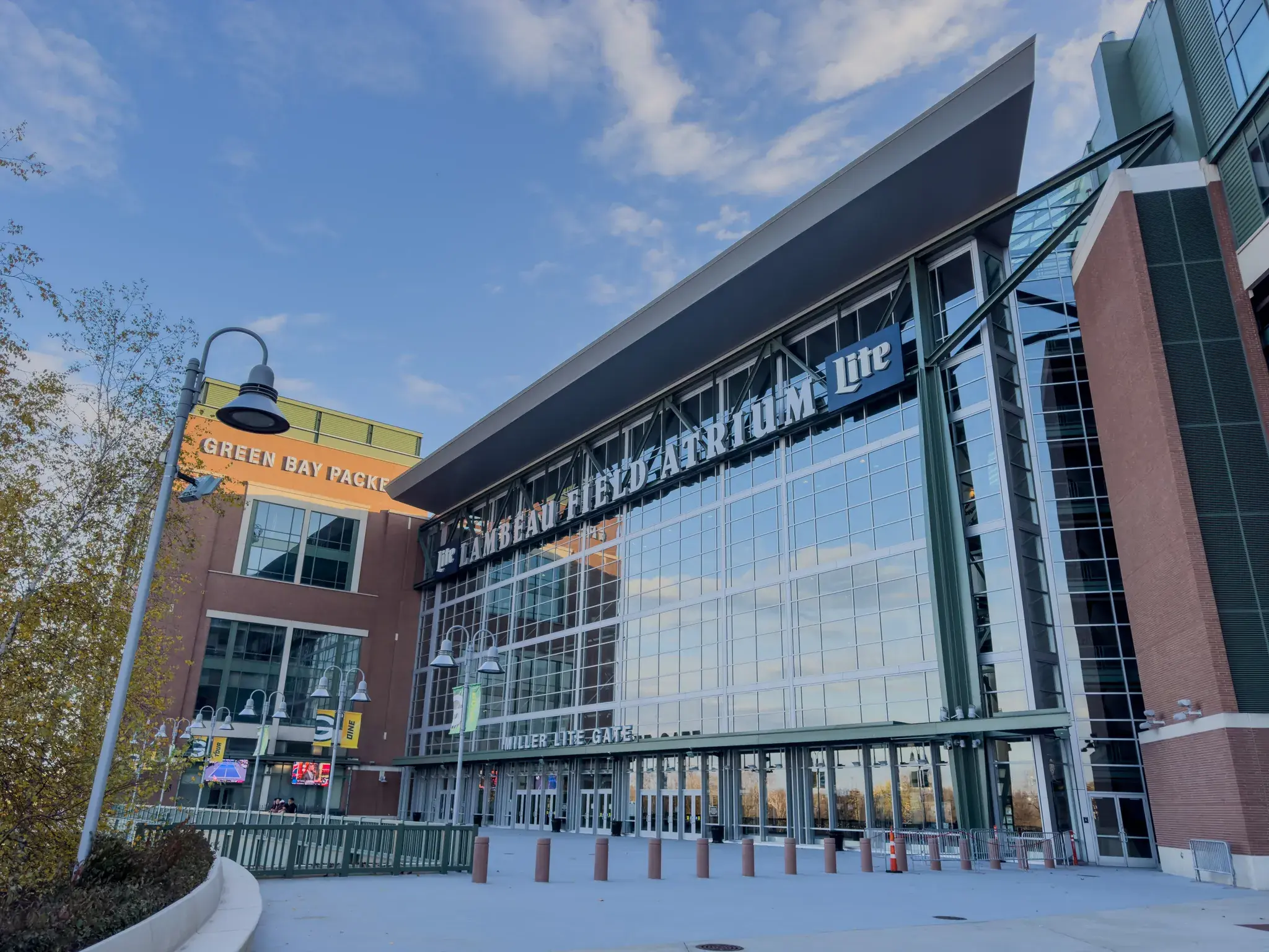 Lambeau Field, two miles from our communities